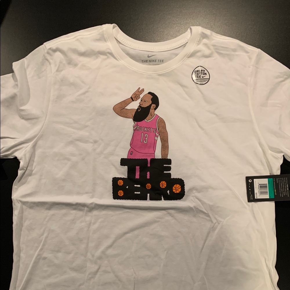 Nike James Harden “the Beard” T- Shirt XL